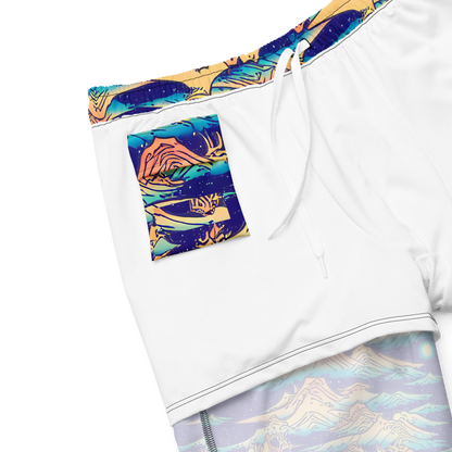 Swim Trunks - Mystical Mountain Mirage