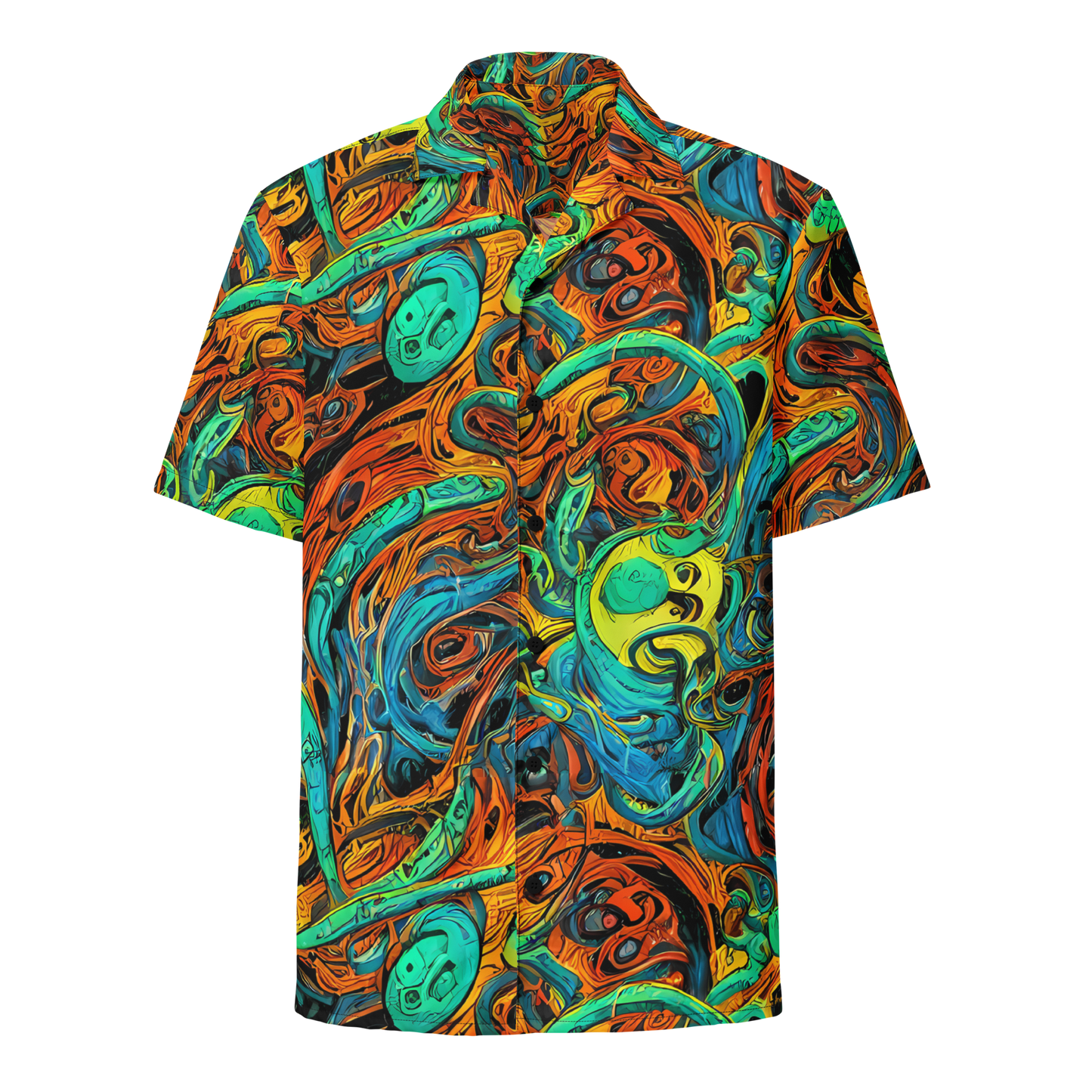 Button Shirt - Flaming Mirage