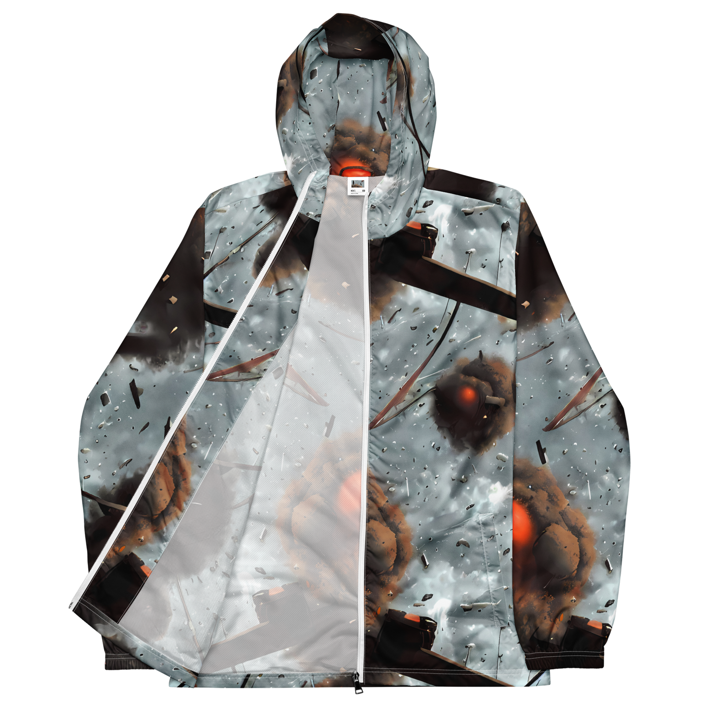 Men's Windbreaker - Celestial Collision