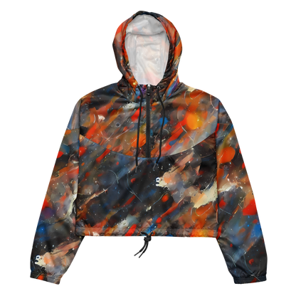 Women's Cropped Windbreaker - Kohn's Whirl