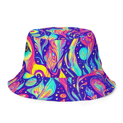 Reversible Bucket Hat - Mystic Petal Dance