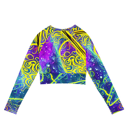 Long Sleeve Crop Top - Spectrum Quest