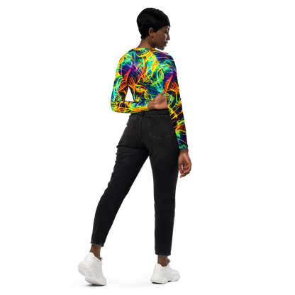 Long Sleeve Crop Top - Kapp's Kaleidoscope