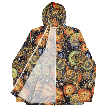 Men's Windbreaker - Crescent Echoes