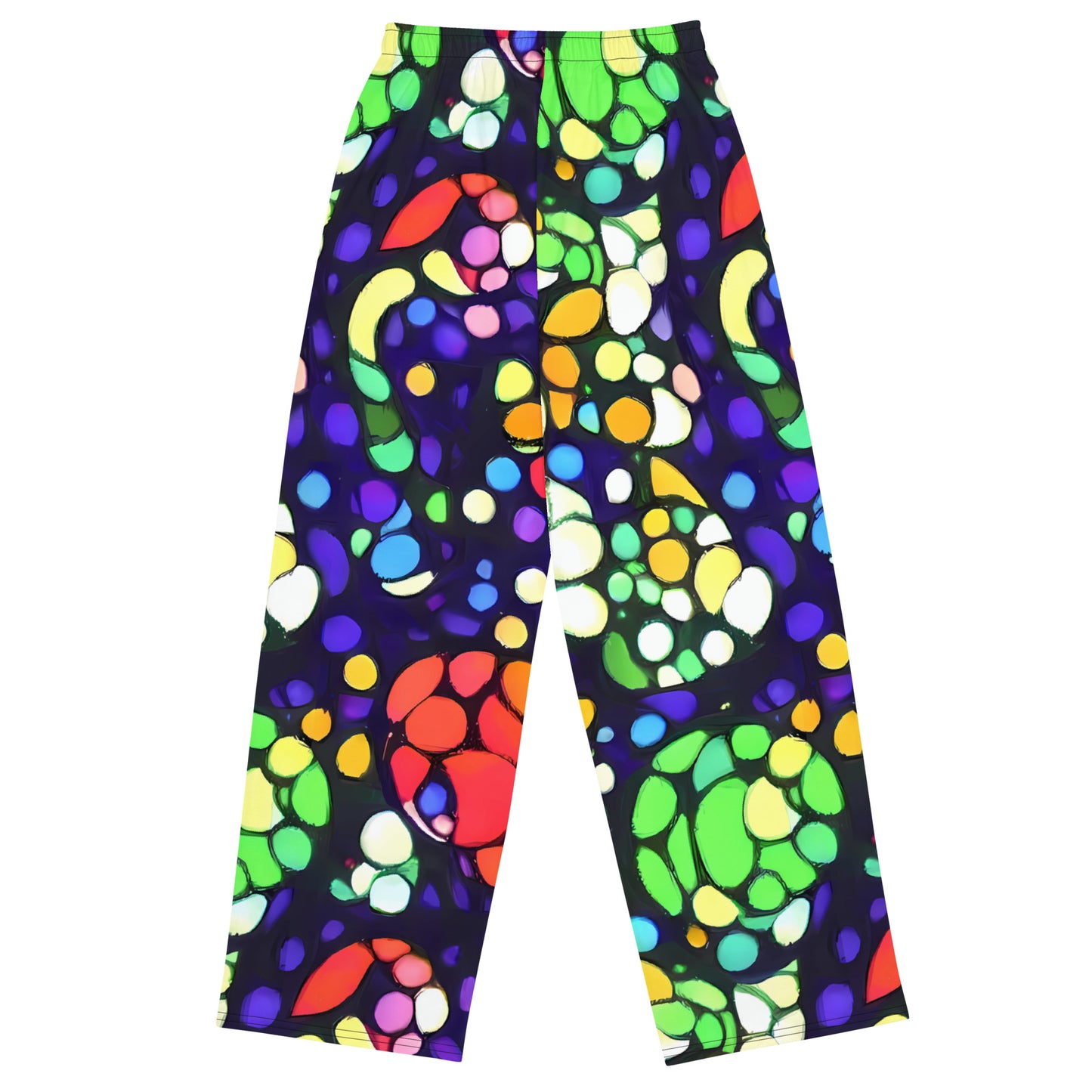 Wide-Leg Pants - Bubble Fantasia