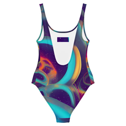 One-Piece Swimsuit - Dreamscape Twine