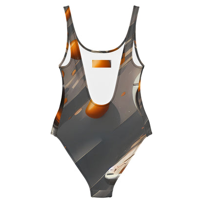 One-Piece Swimsuit - Cosmonaut Dreams
