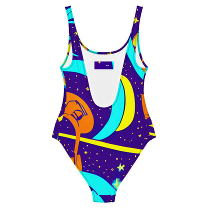 One-Piece Swimsuit - Stellar Swirl