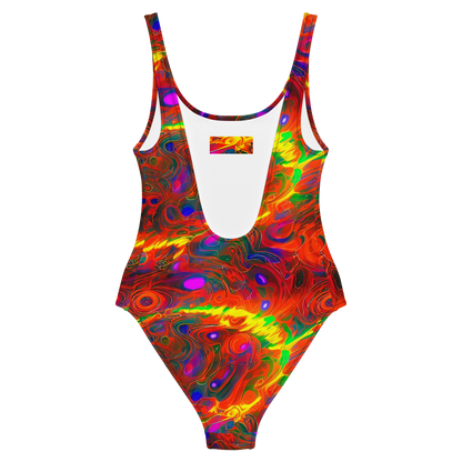 One-Piece Swimsuit - Blampied Blaze