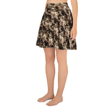 Skater Skirt - Feline Reverie
