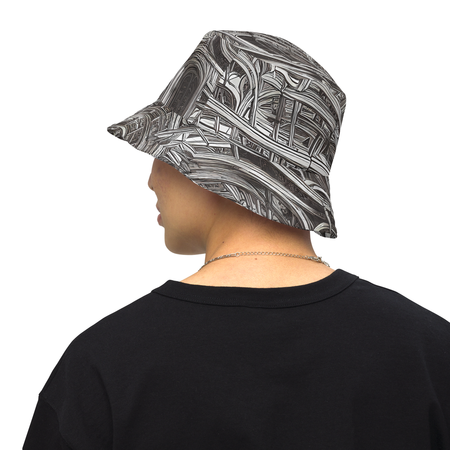 Reversible Bucket Hat - Piranesi's Dream