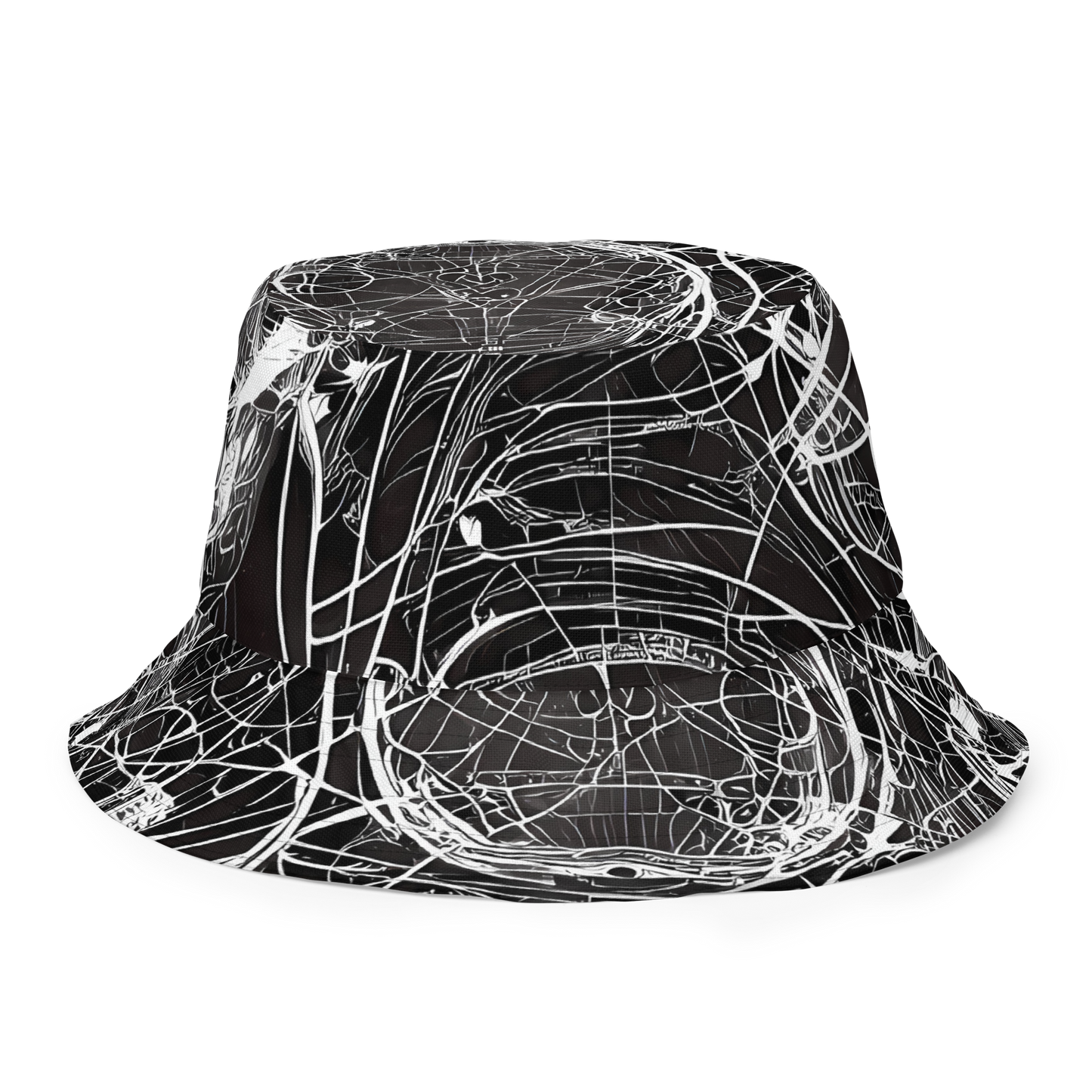 Reversible Bucket Hat - Nexus of Lines