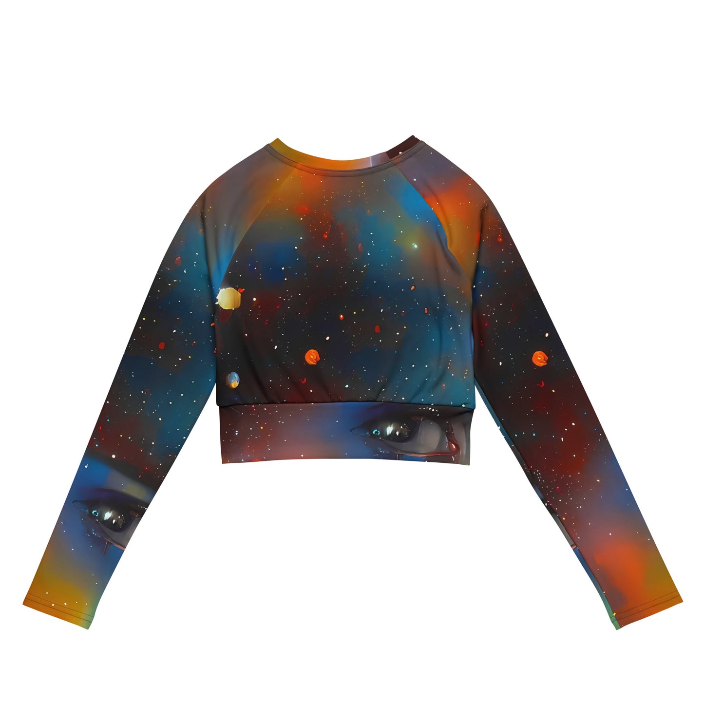 Long Sleeve Crop Top - Celestial Vogue