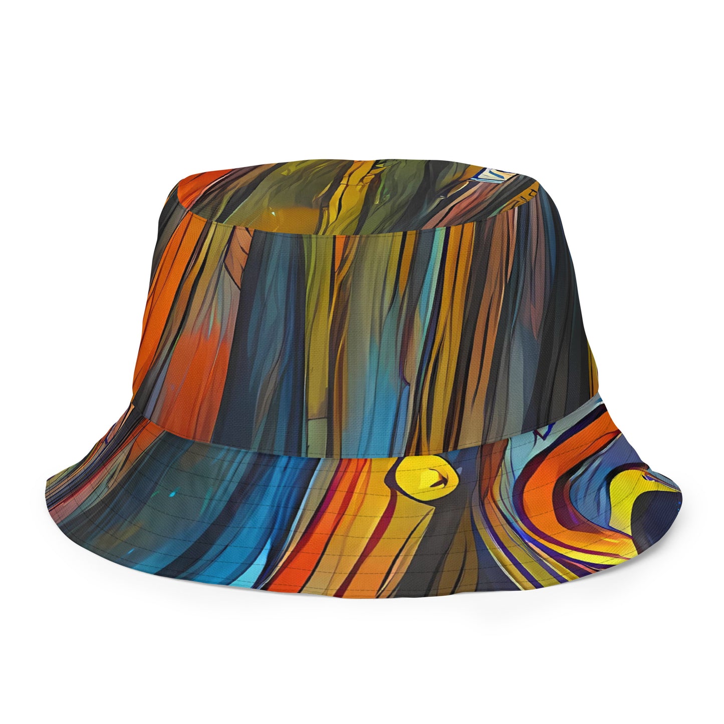 Reversible Bucket Hat - Spectral Strands