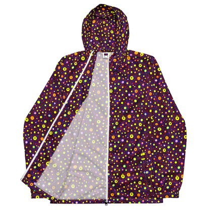 Men's Windbreaker - Cosmic Dotscape