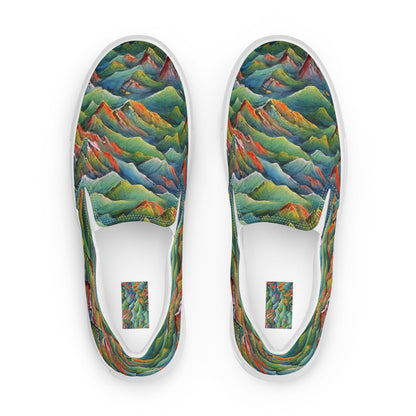 Women's Slip-On Canvas Shoes - Elysian Terrain