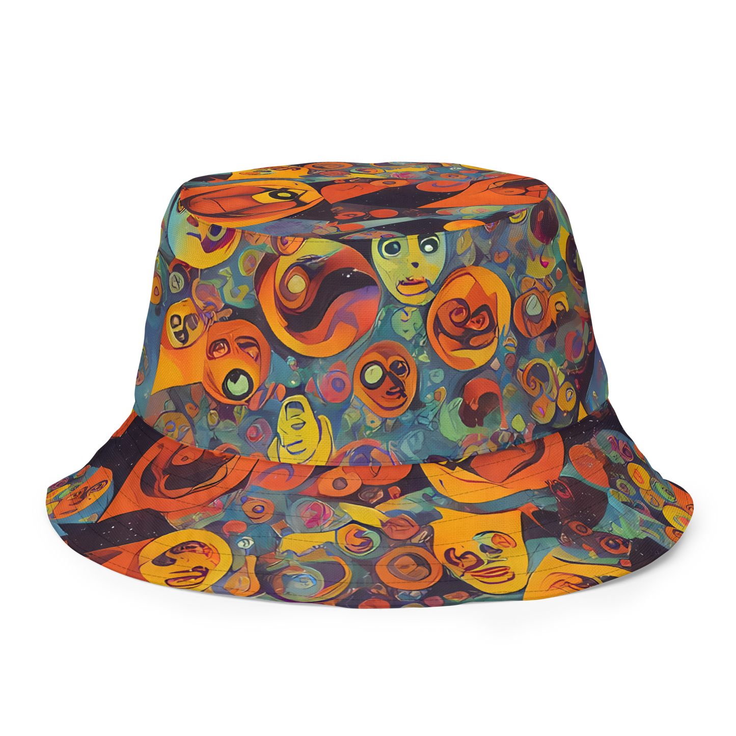 Reversible Bucket Hat - Galactic Faces