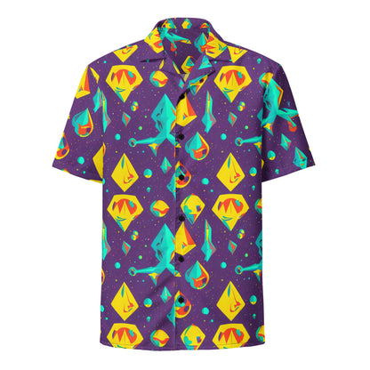 Button Shirt - Cascading Prism