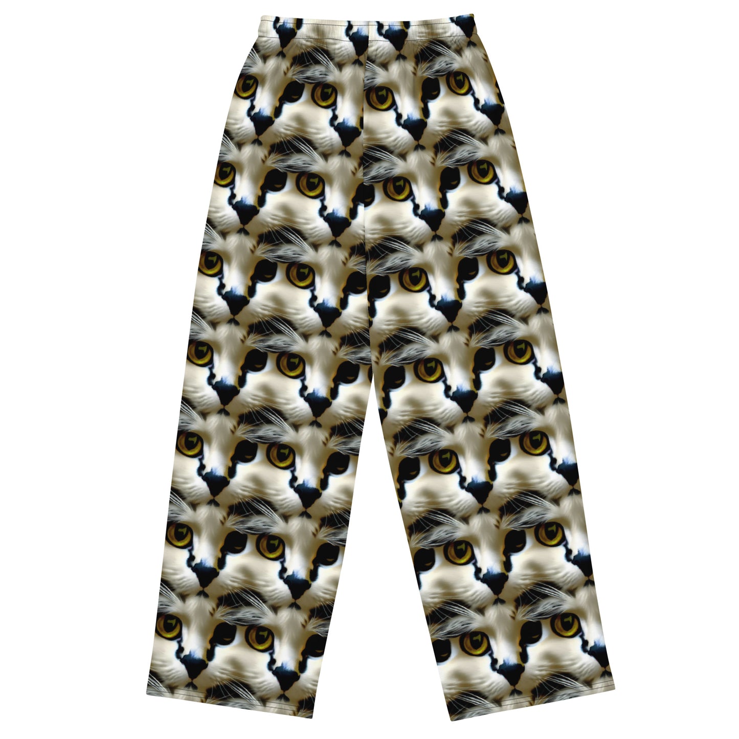 Wide-Leg Pants - Feline Fancy