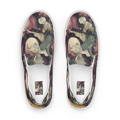 Men's Slip-On Canvas Shoes - Visions of the Unseen