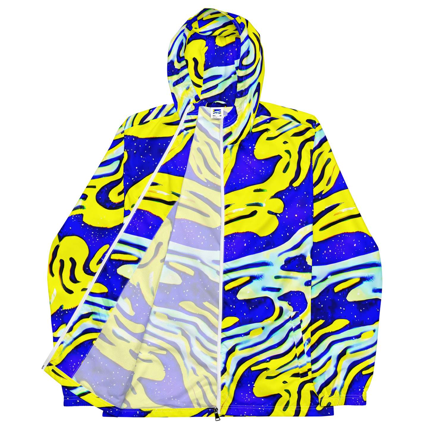 Men's Windbreaker - Electric Horizon