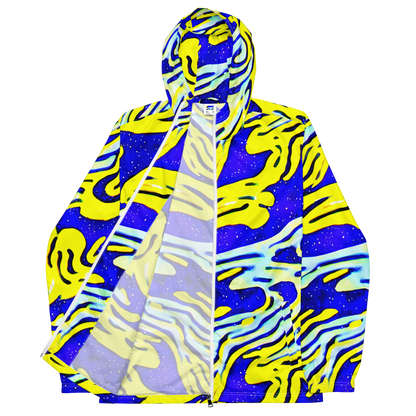 Men's Windbreaker - Electric Horizon