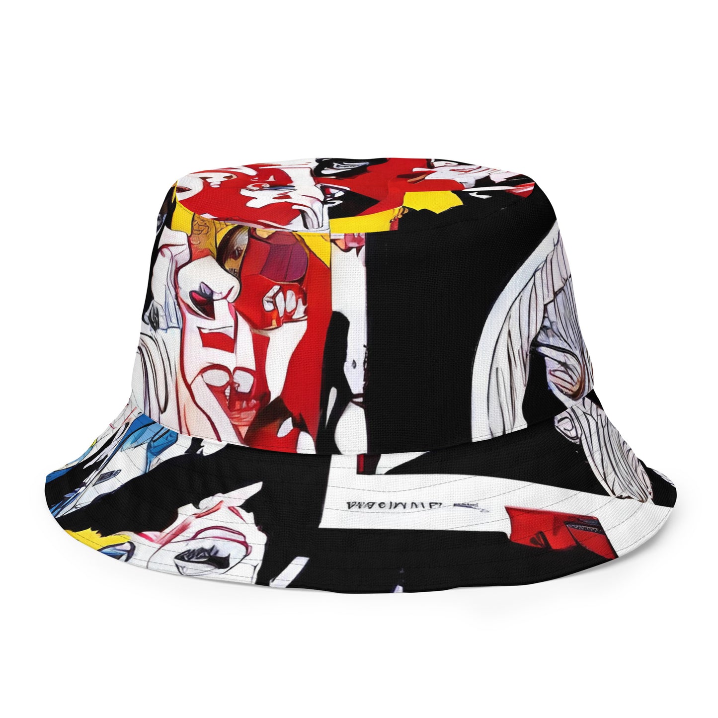 Reversible Bucket Hat - Pop Art Parade