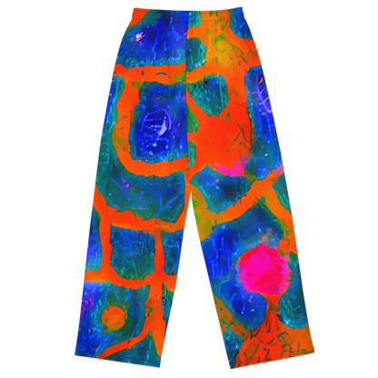 Wide-Leg Pants - Vibrant Mosaic