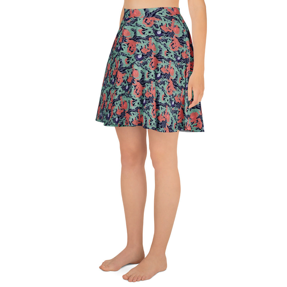 Skater Skirt - Cosmic Coral