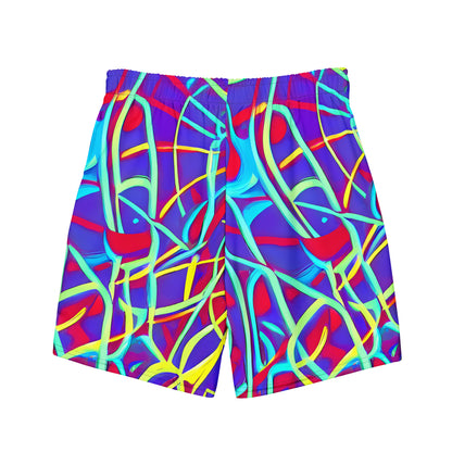 Swim Trunks - Neo-Grid Rhapsody