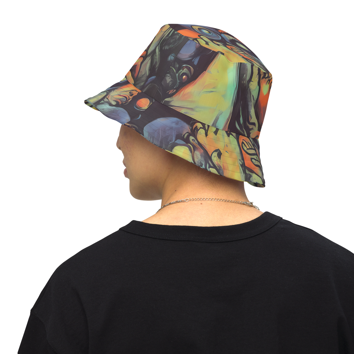 Reversible Bucket Hat - Cosmic Scream