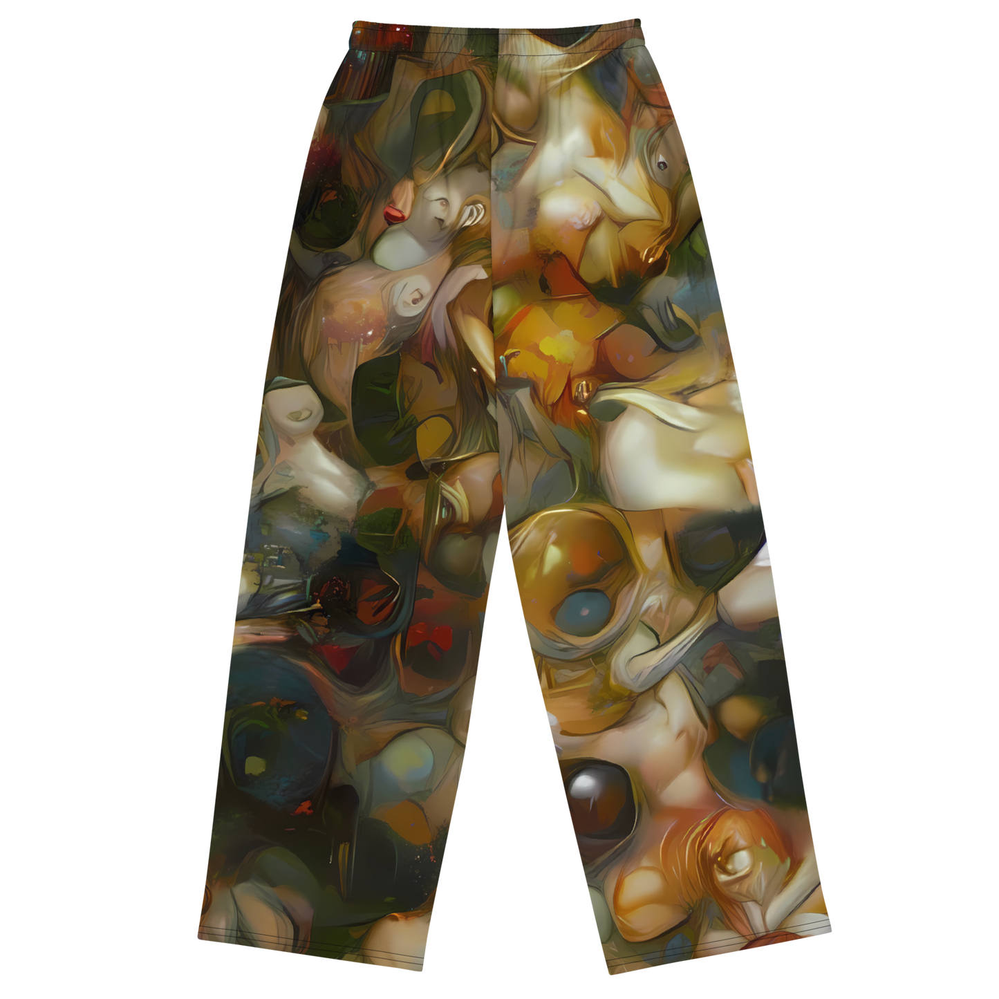 Wide-Leg Pants - Cryptic Canvas