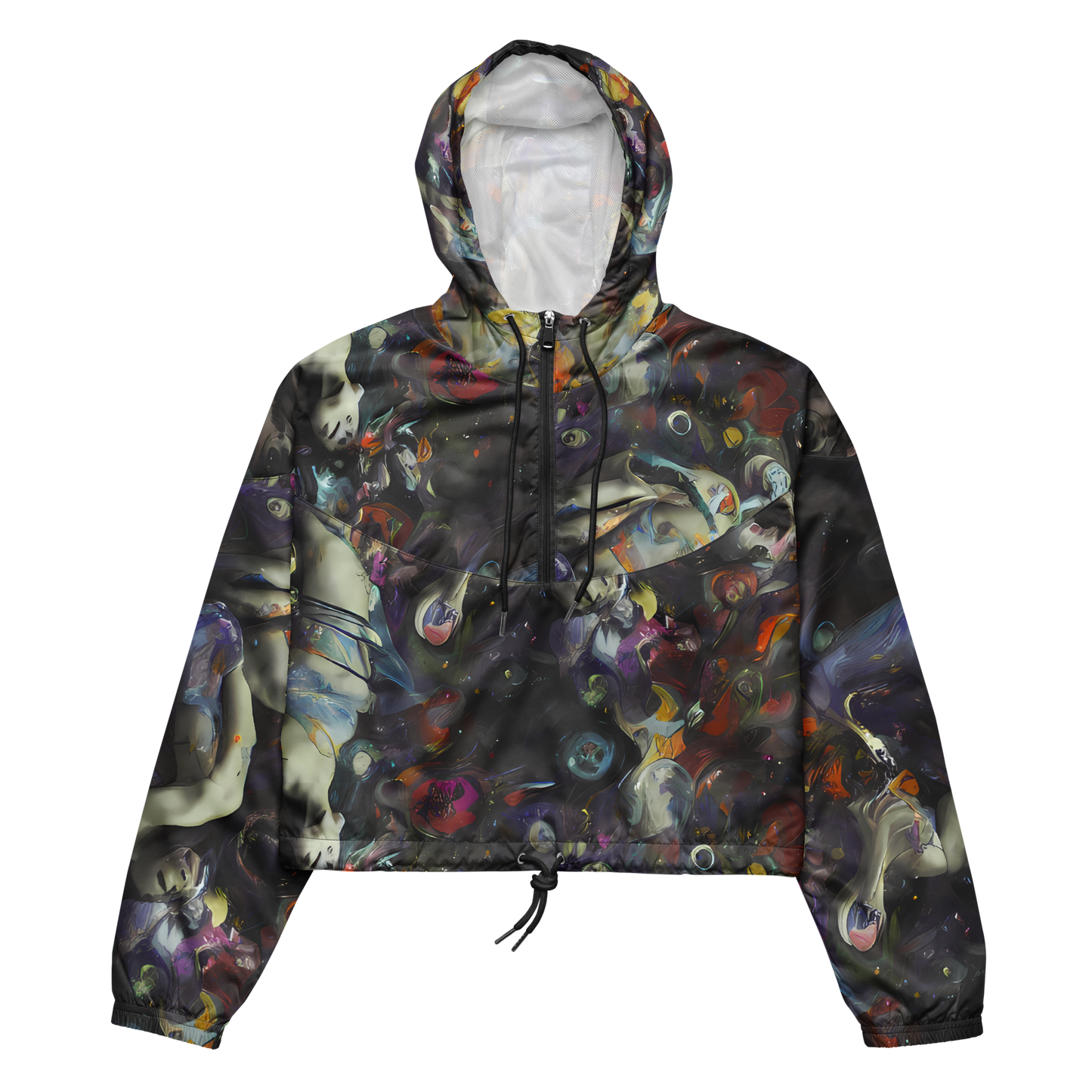 Women's Cropped Windbreaker - Dreamweaver's Canvas