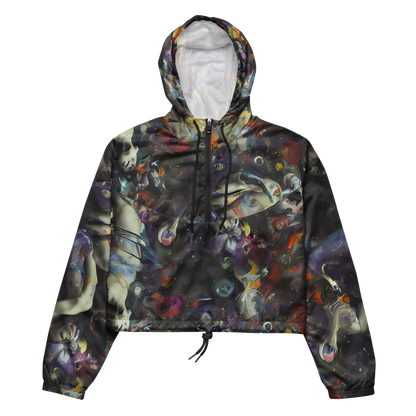 Women's Cropped Windbreaker - Dreamweaver's Canvas