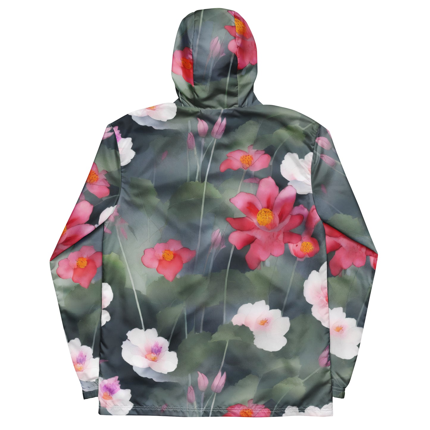 Men's Windbreaker - Petal Reverie