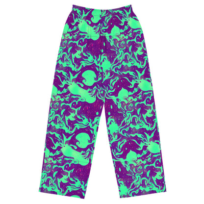 Wide-Leg Pants - Alien Ripples