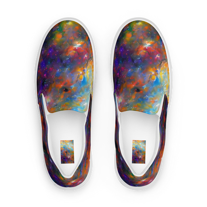 Women's Slip-On Canvas Shoes - Ephemeral Fantasy