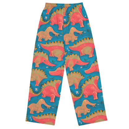 Wide-Leg Pants - Jurassic Jive