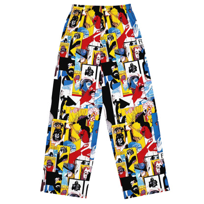Wide-Leg Pants - Pop Art Parade