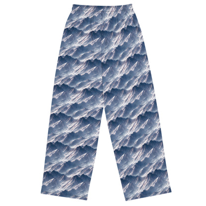 Wide-Leg Pants - Misty Pinnacles