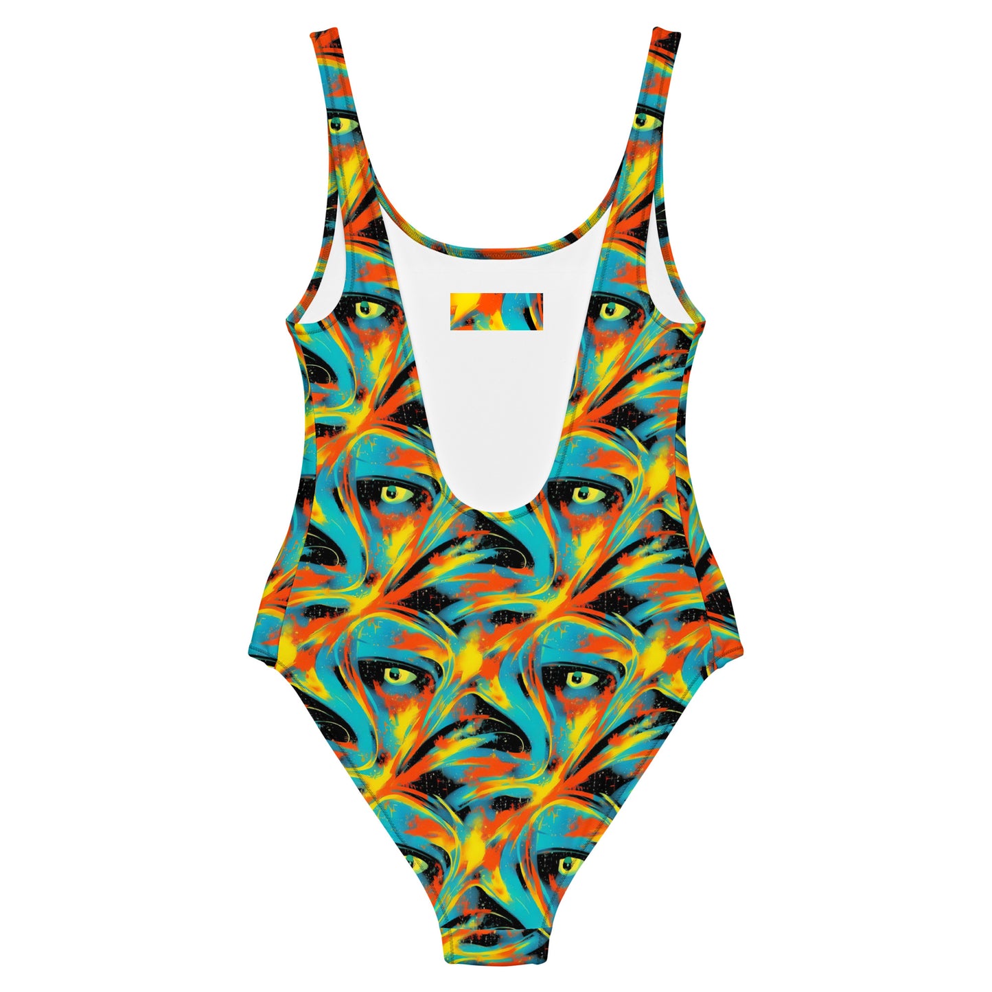One-Piece Swimsuit - Solar Swoosh