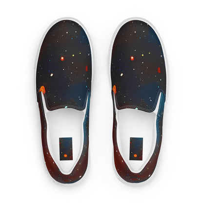 Men's Slip-On Canvas Shoes - Celestial Vogue