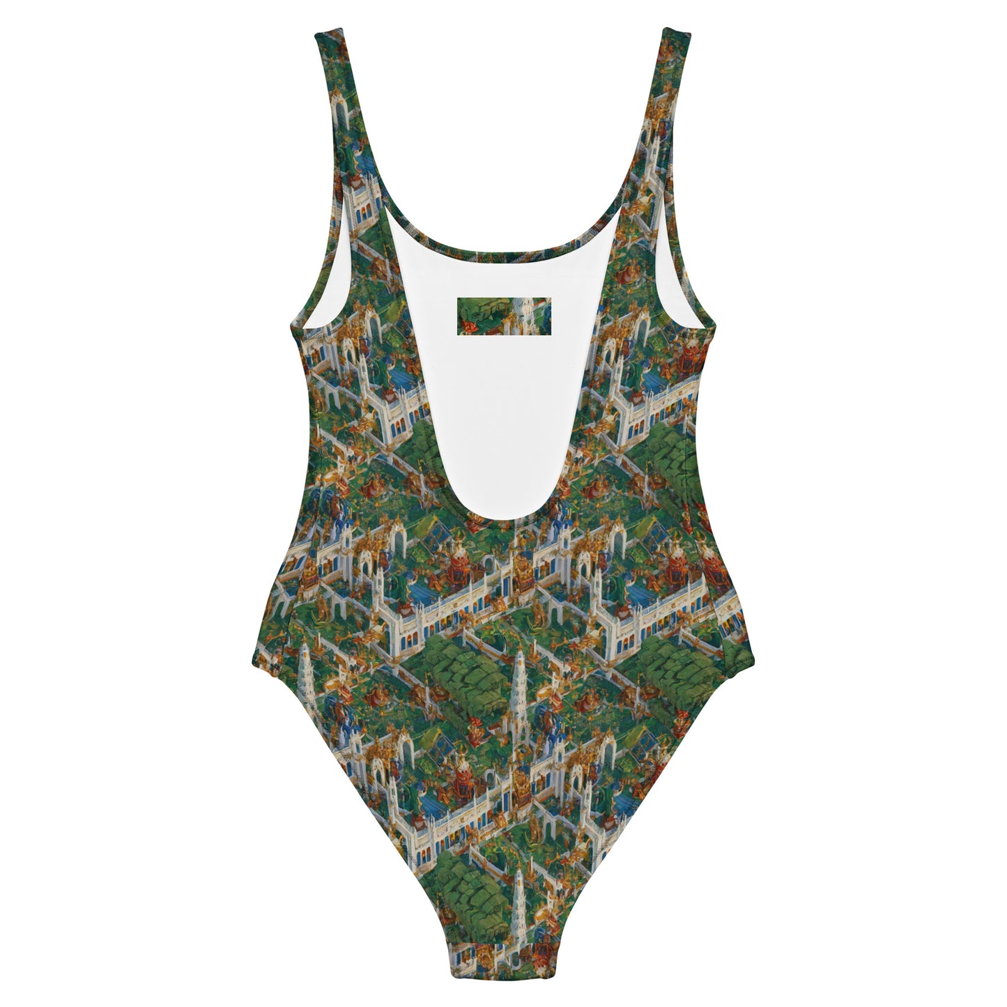 One-Piece Swimsuit - Emerald Dynasty