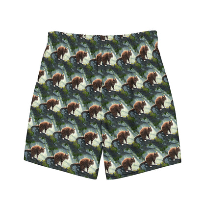 Swim Trunks - Whiskered Enigma