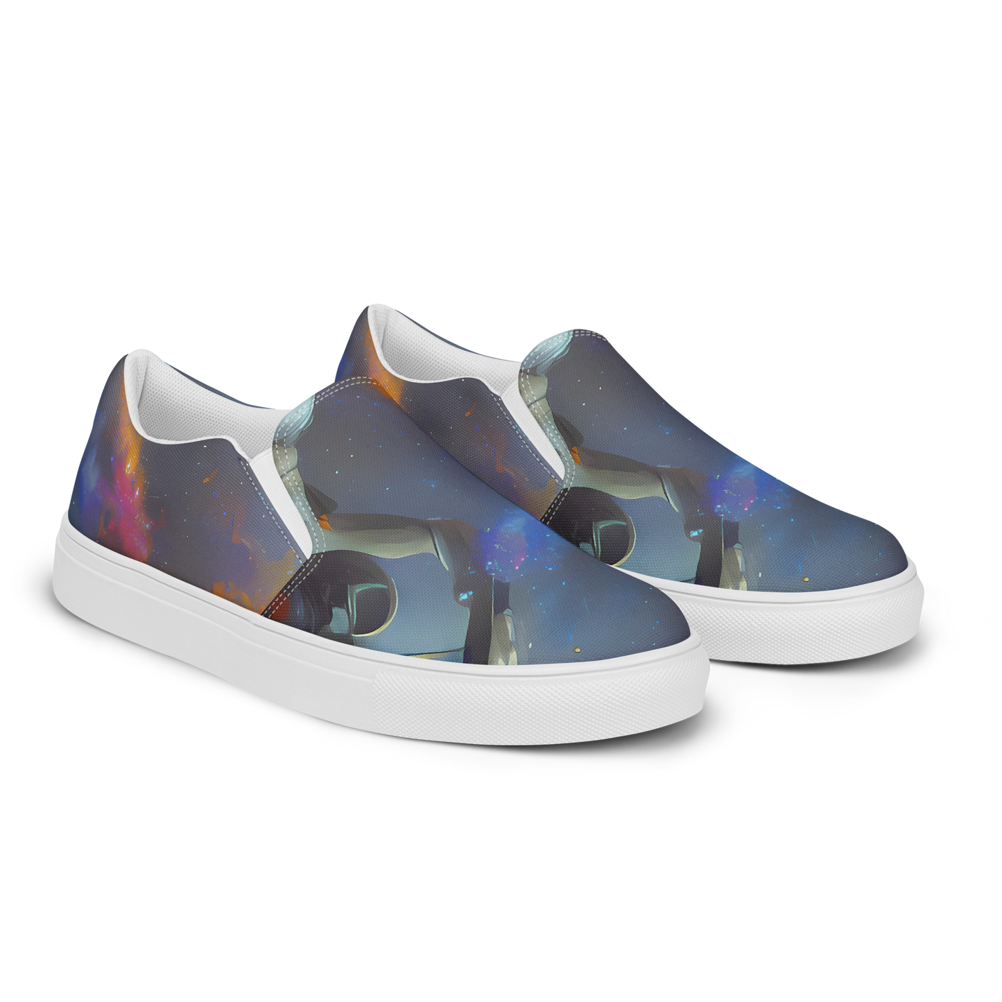 Women's Slip-On Canvas Shoes - Gravity's Palette