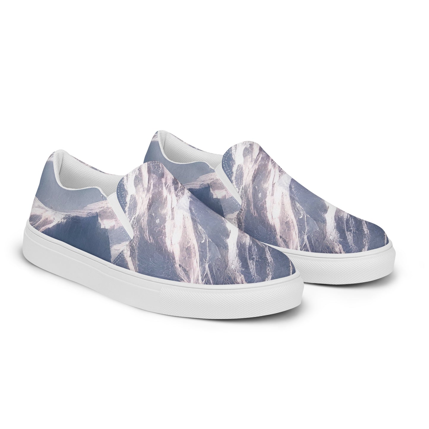 Women's Slip-On Canvas Shoes - Frosted Zenith