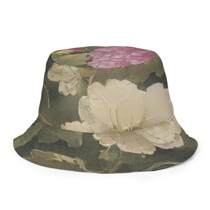 Reversible Bucket Hat - Blossoms in Harmony