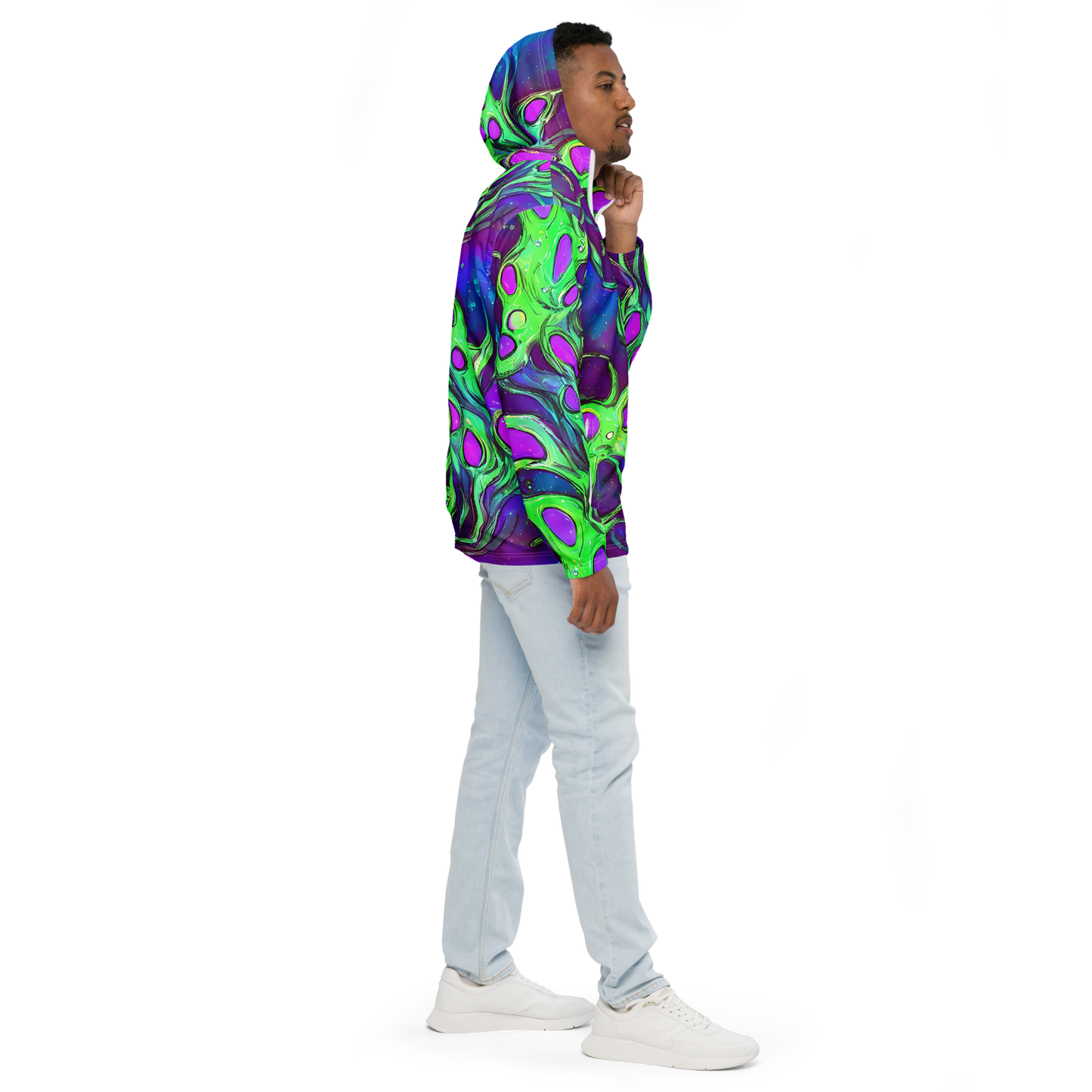 Men's Windbreaker - Funky Mutation