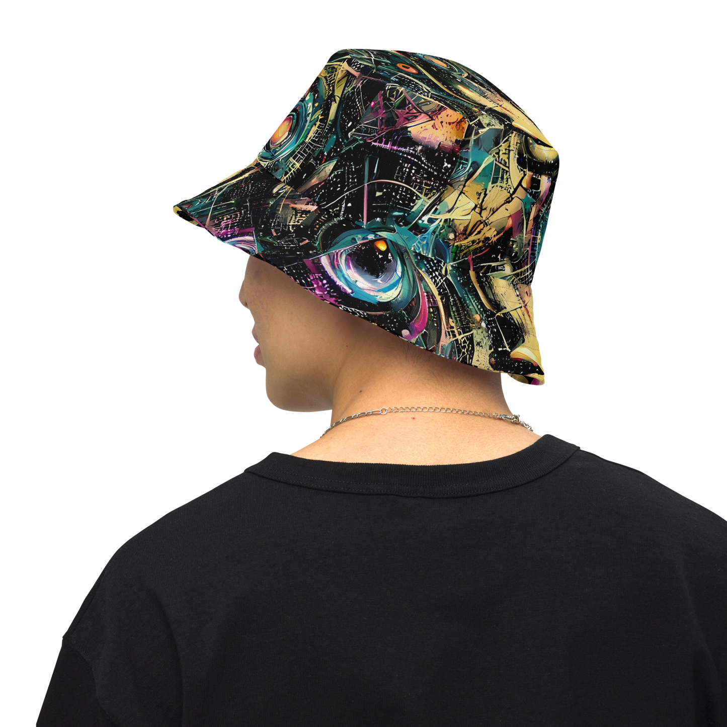 Reversible Bucket Hat - Celestial Echoes