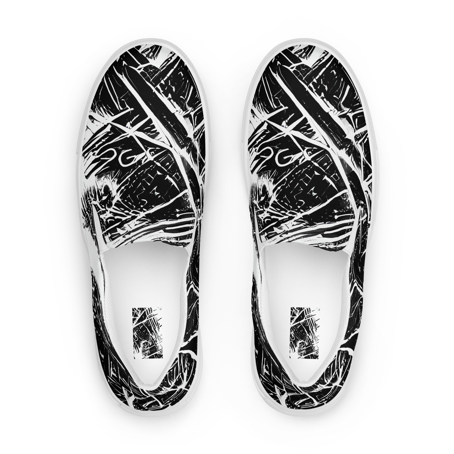 Women's Slip-On Canvas Shoes - Ferriss Fractals